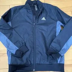 【値下げ】　adidas ジャージ 130cmサイズ ネイビー