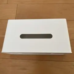 ニトリ ティッシュケース NOSETE2 ホワイト コスメ カバー