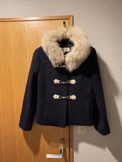 【美品】MISCH MASCH ネイビー ダッフルコート M 38