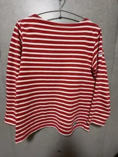 赤白ボーダー長袖
