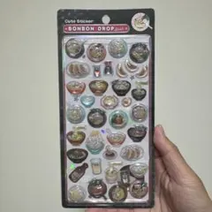 ボンボンドロップシール　ラーメン　中華　和柄