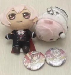 アイドリッシュセブン 九条天 ぬいぐるみと缶バッジセット