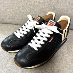 【PATRICK】パトリック　マラソン　レザー　ネイビー　44（27.5〜28）