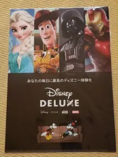 ディズニーデラックスのクリアファイル