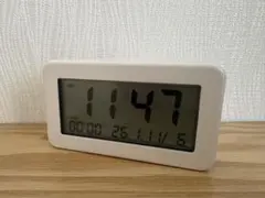 無印良品 デジタルバスクロック 時計