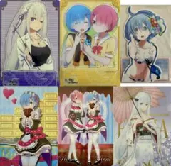 ☆リゼロ☆ビッグアクリルスタンド☆あたりツキ☆ボードスタンド☆クリアファイル☆のサムネイル