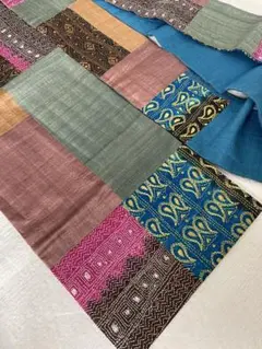 ギャラリー凛　カンタ刺しパッチワーク 帯