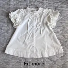 fitmore ボリュームフリルスリーブブラウス セール】ボリュームフリルスリーブブラウス【ZOZO限定商品】（シャツ