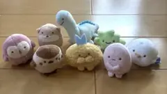 すみっコぐらし　てのりぬいぐるみ　８点