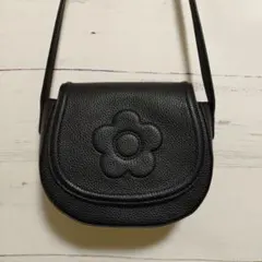 マリークワント　シュリンクデイジーエンボス ショルダー