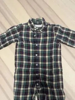 Ralph Lauren チェック柄ロンパース 70