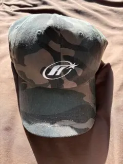 迷彩柄 キャップ 韓国 カモフラージュ 刺繍ロゴ Y2K
