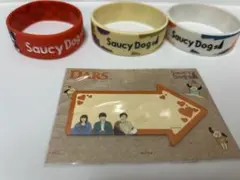 SaucyDog ラバーバンド＆付箋 4点セット