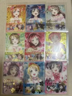 ラブライブ μ's ウエハース カード