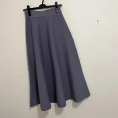 アパートバイ ニットフレアスカート.17