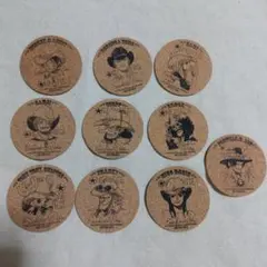 ワンピース 缶コースター 全10種 ＆ コルクコースター 全10種セット