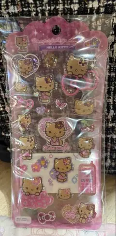 サンリオ ドロップジュエリーシール 日焼け キティ