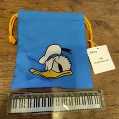 【新品未使用】Disney ドナルドダック 巾着袋のサムネイル