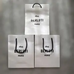 《3枚セット》BERLUTI/ベルルッティ ショッパー【28×22×10.5】のサムネイル