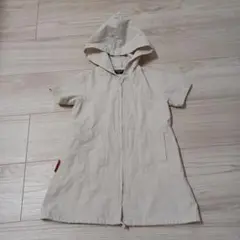 コムサデモード　ワンピース　95　ベージュ　綿100%　美品　オシャレ　珍しい