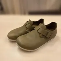 BIRKENSTOCK オリーブグリーン サボ・クロッグサンダル 39