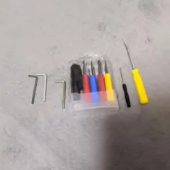 ドライバーセット 六角レンチ付き