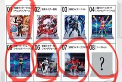 仮面ライダー　Micro statue collection2 5種セット