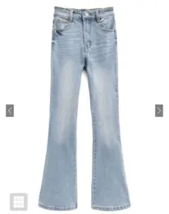 【専用】GRL ハイウエストフレアデニムパンツ cu498