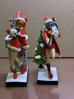 エヴァンゲリオン アスカ レイ フィギュア クリスマス