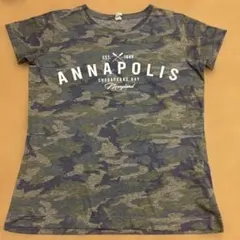 ANNAPOLIS 迷彩 Tシャツ レディース S