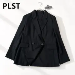1120新品✨ プラステ プレミアムオックスダブルジャケット ブラック Sのサムネイル