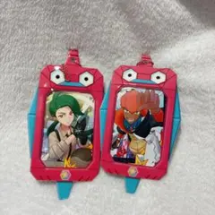 ポケモンマスターズEX　ポリゴンフォン風カードケース　チリ　キバナ