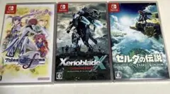 ゼノブレイドクロス　テイルズオブグレイセス ゼノブレイドクロスDE ティアーズオブザキングダム テイルズオブ