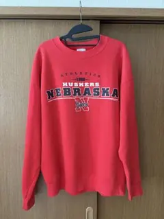 90s Lee SPORT カレッジロゴ スウェット 赤 L