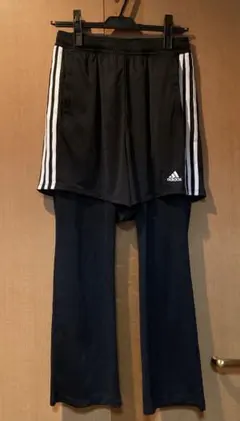 ☆新品タグ付☆adidas for Ray BEAMS メッシュレイヤードパンツのサムネイル