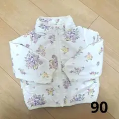 プティマイン 花柄 ウインドブレーカー