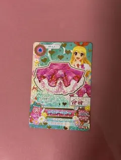 オールアイカツ 入場特典ピンクステージスカート