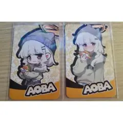 ブルーアーカイブ アオバ フォトカード トレカ マムズタッチ コラボ 海外限定