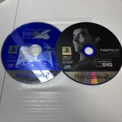 鉄拳4 鉄拳タッグトーナメント　２枚セット　まとめ売り　PS2ソフト