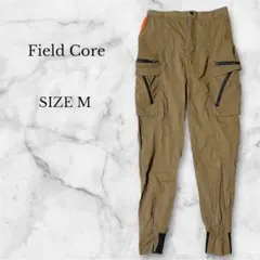 ワークマン フィールドコア カーゴパンツ カーキ アウトドア ワークウェア M