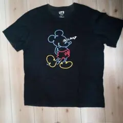 UNIQLO ミッキーマウス Tシャツ Lサイズ