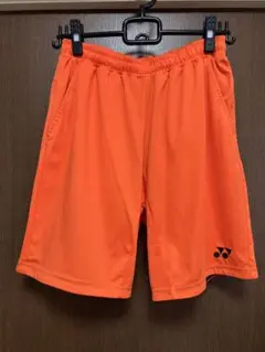 YONEX バドミントン　ハーフパンツ　オレンジ　M