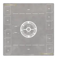 【新品】ポケモンカード 25周年 公式フルサイズプレイマット グレー