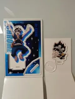 Dr.STONE 百均 セット ビッグアクリルスタンド アクリルスタンド クロム