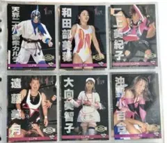 ９６年プロレスカード６枚セット