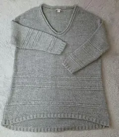 GAP　長袖ニット　ライトグレー　　XS