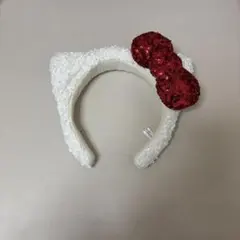 ハローキティ カチューシャ 白