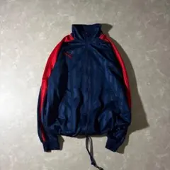 00s PUMA archive truck jacket ネイビー 赤 y2k