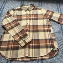 AEON TOPVALU PEACE FIT WARM チェックシャツ