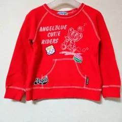 平成レトロ　Angel Blue トレーナー 110サイズ